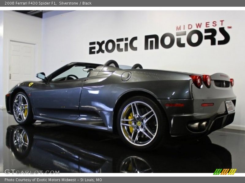 Silverstone / Black 2008 Ferrari F430 Spider F1