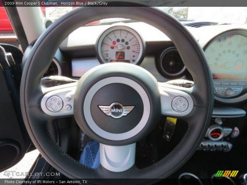 Horizon Blue / Black/Grey 2009 Mini Cooper S Clubman