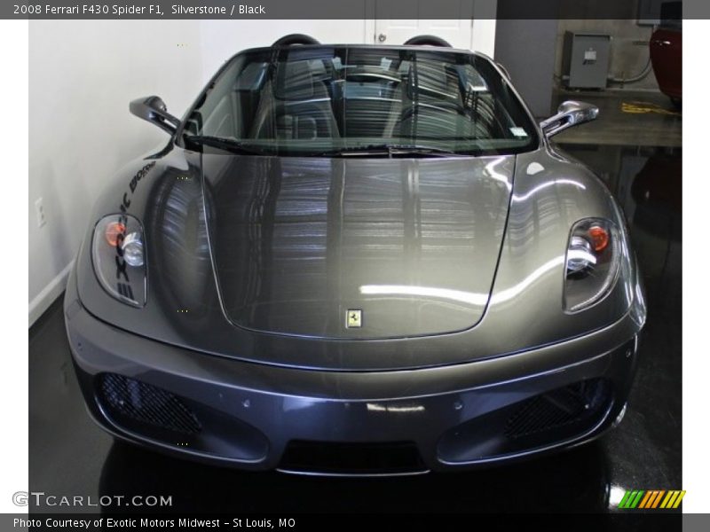 Silverstone / Black 2008 Ferrari F430 Spider F1