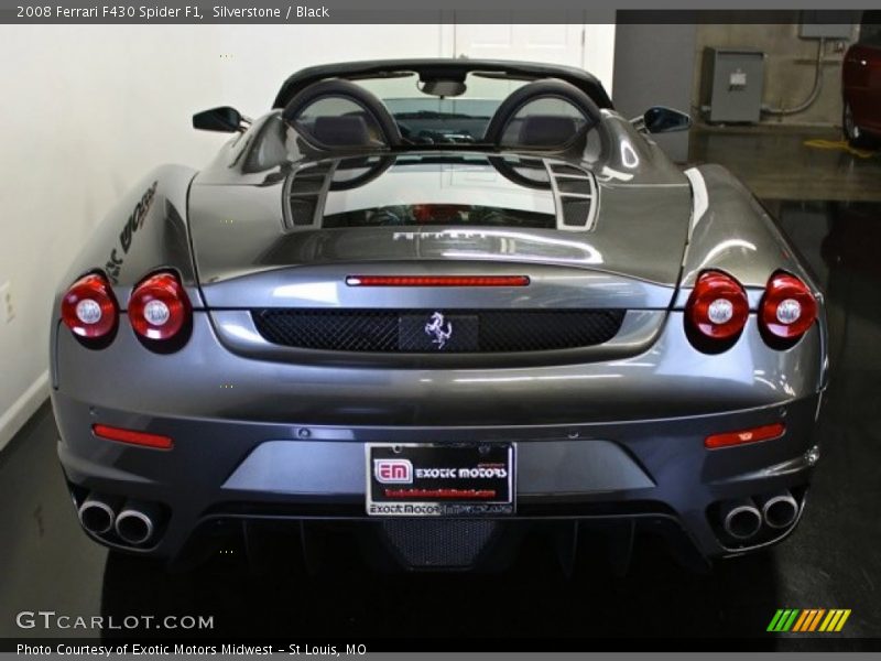 Silverstone / Black 2008 Ferrari F430 Spider F1