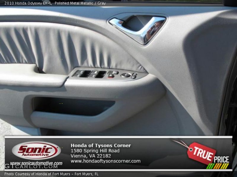 Polished Metal Metallic / Gray 2010 Honda Odyssey EX-L