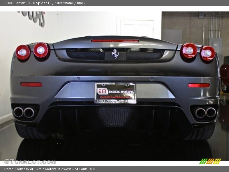 Silverstone / Black 2008 Ferrari F430 Spider F1