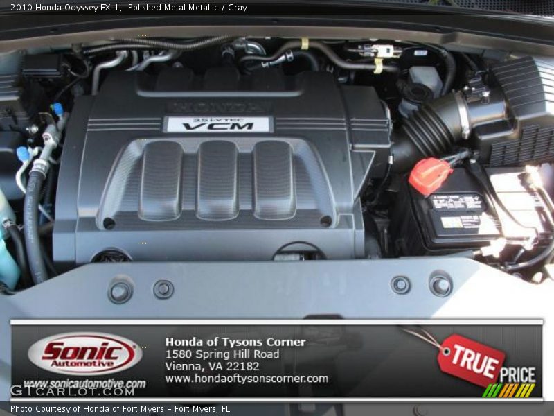 Polished Metal Metallic / Gray 2010 Honda Odyssey EX-L