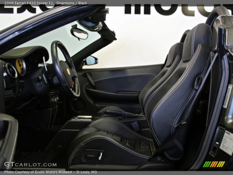  2008 F430 Spider F1 Black Interior
