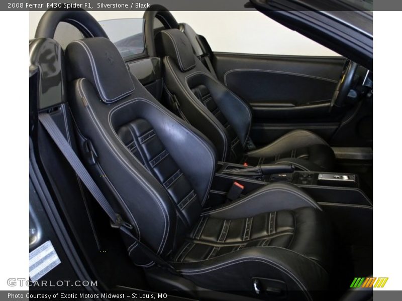 Front Seat of 2008 F430 Spider F1