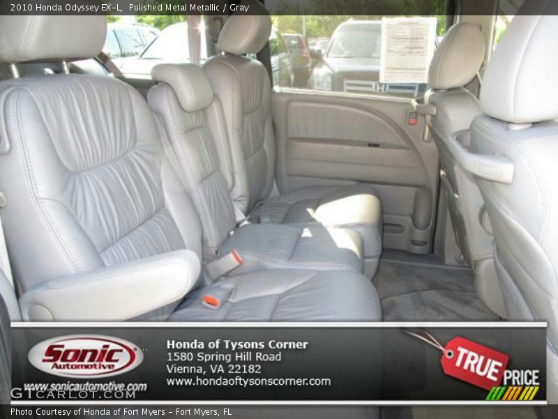 Polished Metal Metallic / Gray 2010 Honda Odyssey EX-L