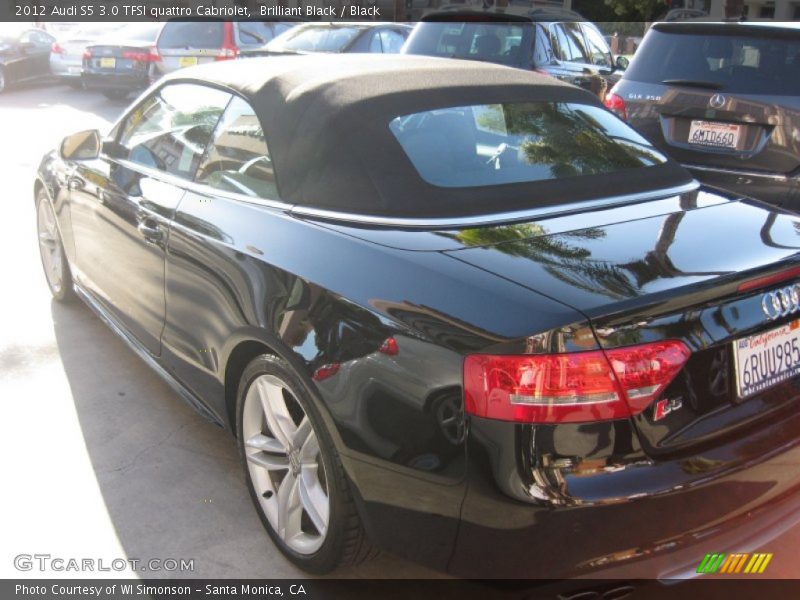 Brilliant Black / Black 2012 Audi S5 3.0 TFSI quattro Cabriolet