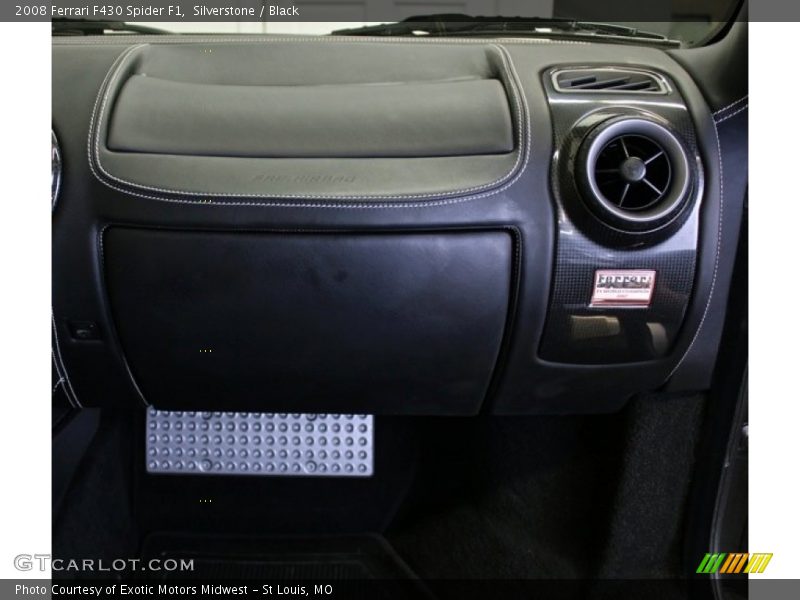 Dashboard of 2008 F430 Spider F1