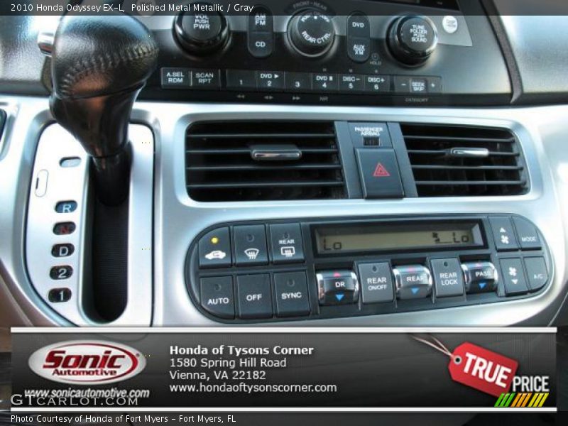 Polished Metal Metallic / Gray 2010 Honda Odyssey EX-L