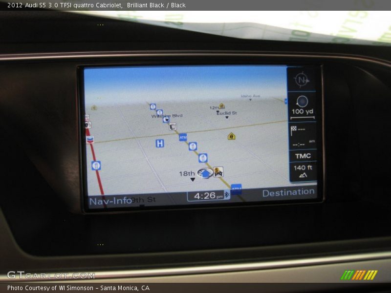 Navigation of 2012 S5 3.0 TFSI quattro Cabriolet