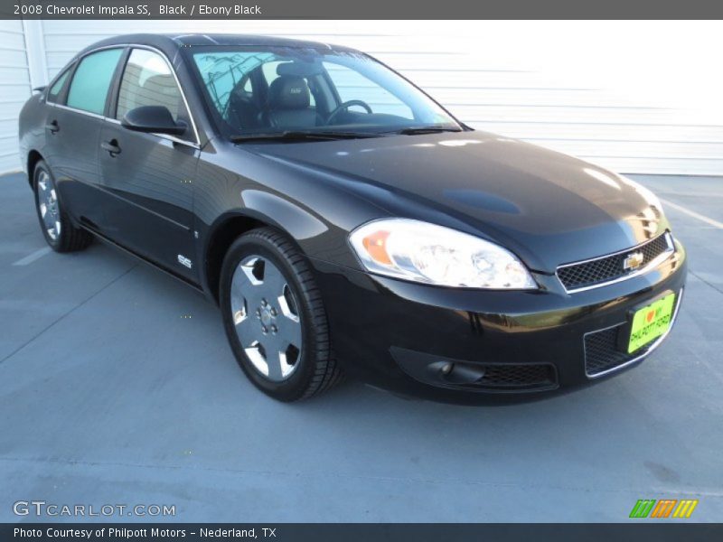 Black / Ebony Black 2008 Chevrolet Impala SS