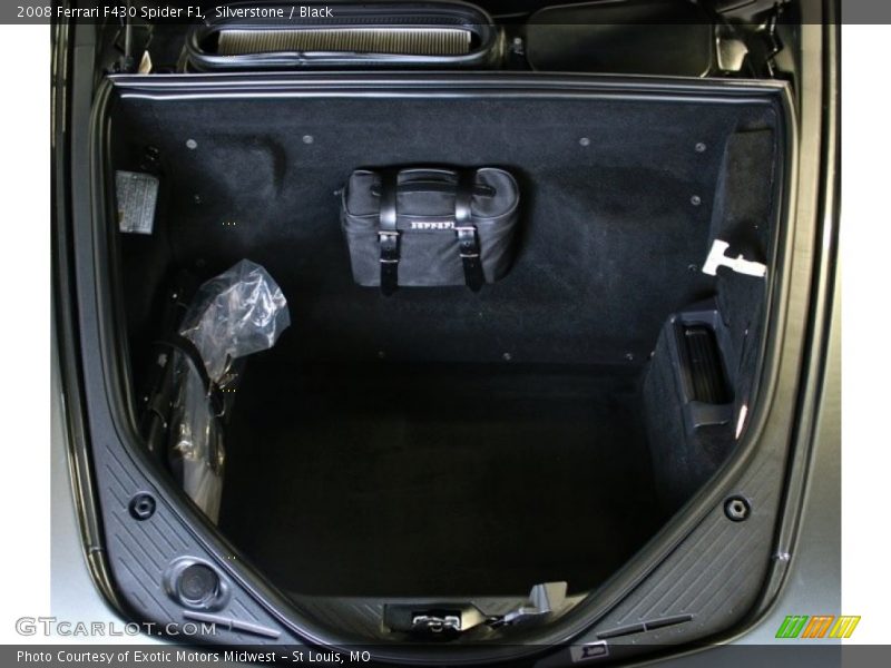  2008 F430 Spider F1 Trunk