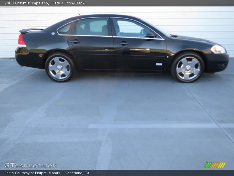 Black / Ebony Black 2008 Chevrolet Impala SS