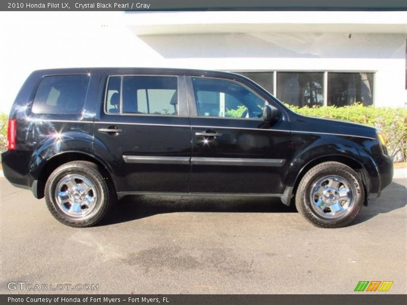 Crystal Black Pearl / Gray 2010 Honda Pilot LX