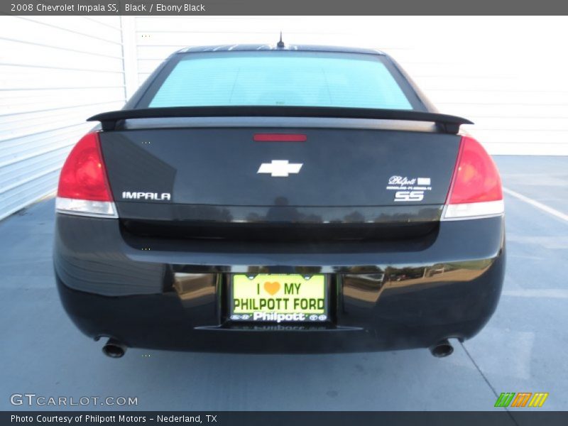 Black / Ebony Black 2008 Chevrolet Impala SS