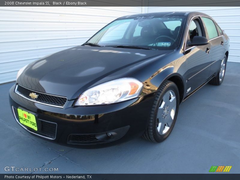 Black / Ebony Black 2008 Chevrolet Impala SS