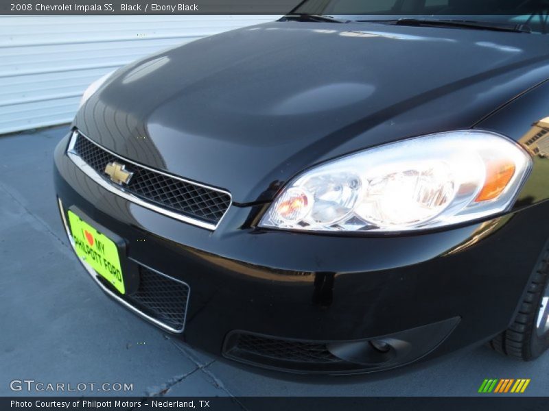 Black / Ebony Black 2008 Chevrolet Impala SS
