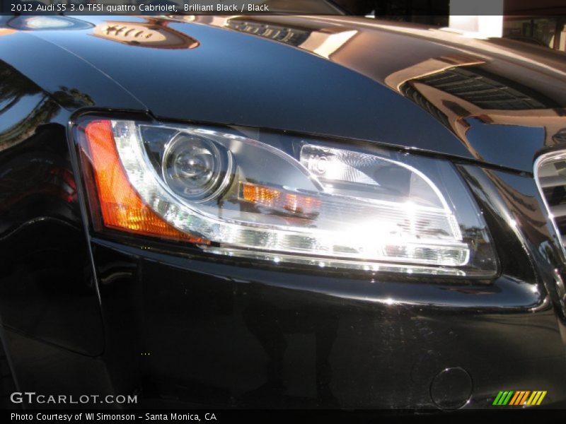 Brilliant Black / Black 2012 Audi S5 3.0 TFSI quattro Cabriolet