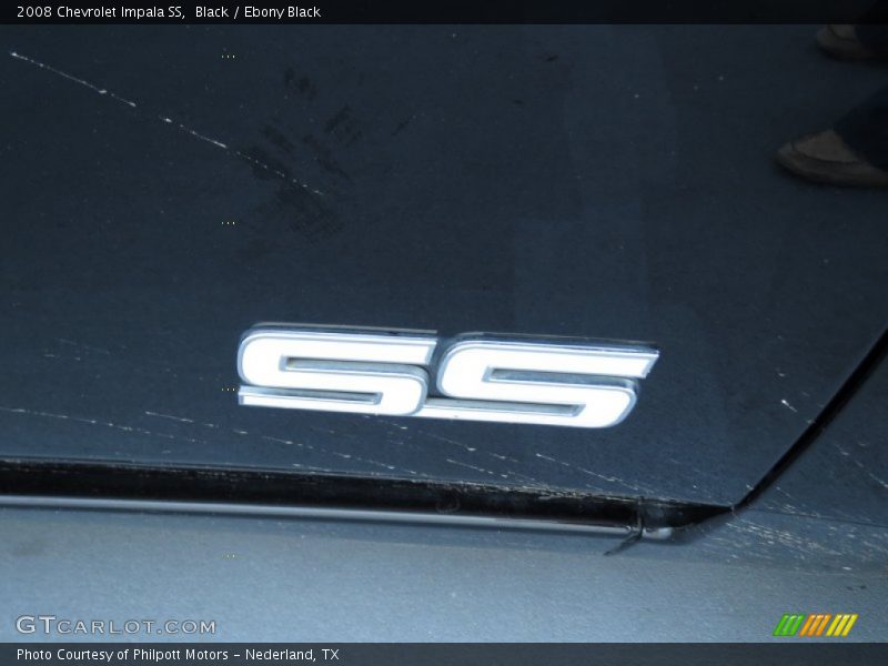 Black / Ebony Black 2008 Chevrolet Impala SS