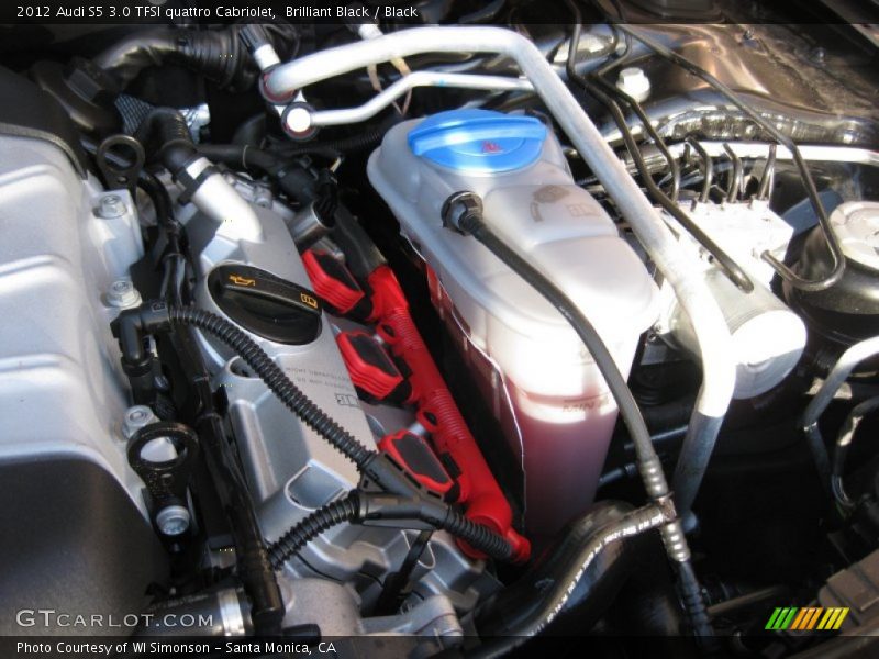  2012 S5 3.0 TFSI quattro Cabriolet Engine - 3.0 Liter FSI Supercharged DOHC 24-Valve VVT V6