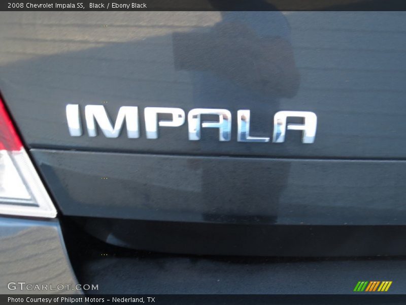Black / Ebony Black 2008 Chevrolet Impala SS