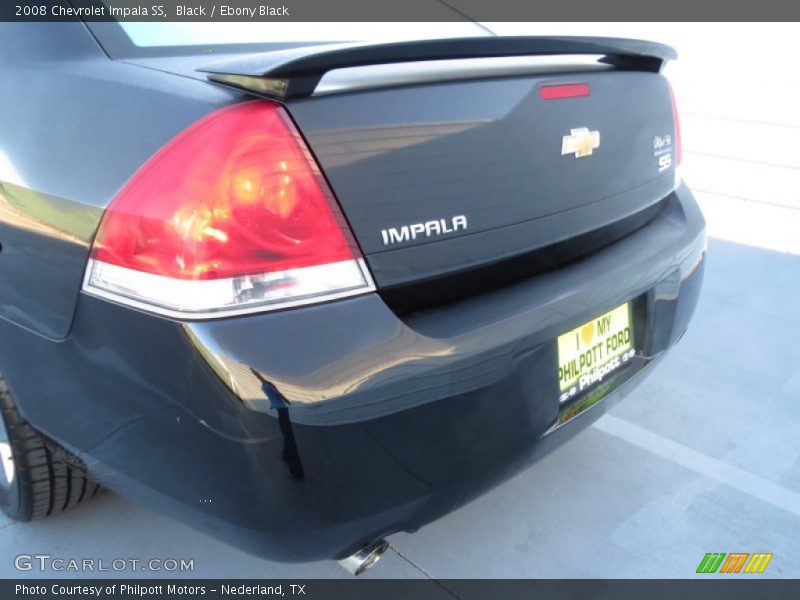 Black / Ebony Black 2008 Chevrolet Impala SS