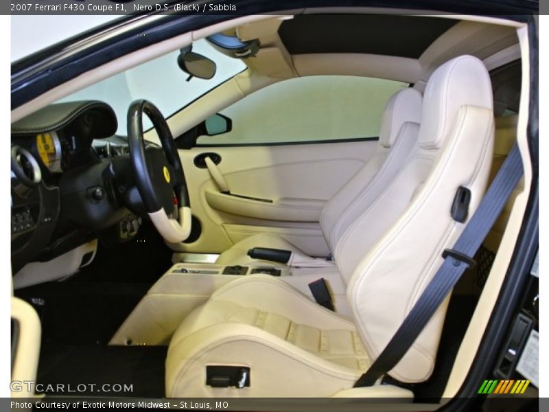  2007 F430 Coupe F1 Sabbia Interior