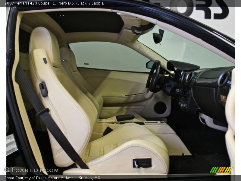  2007 F430 Coupe F1 Sabbia Interior