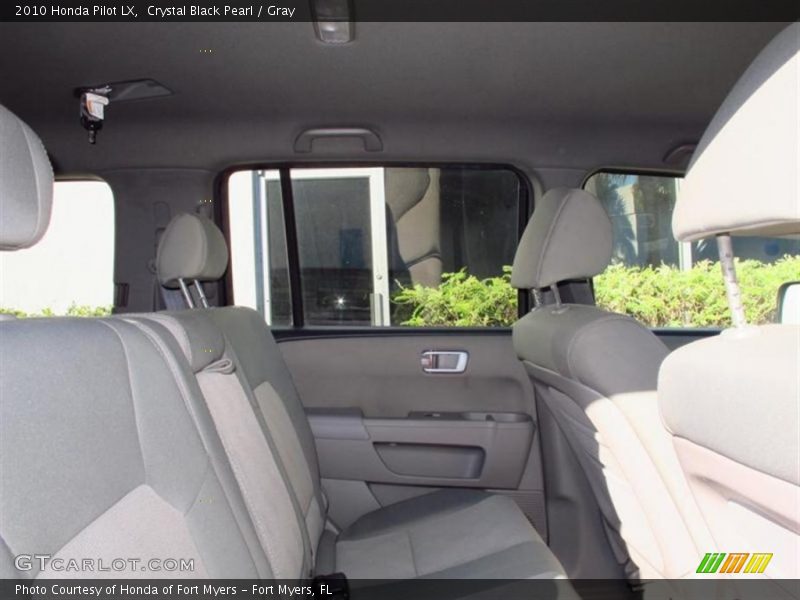 Crystal Black Pearl / Gray 2010 Honda Pilot LX