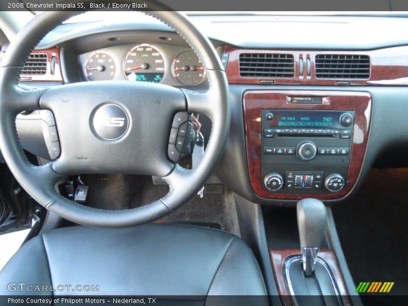 Black / Ebony Black 2008 Chevrolet Impala SS