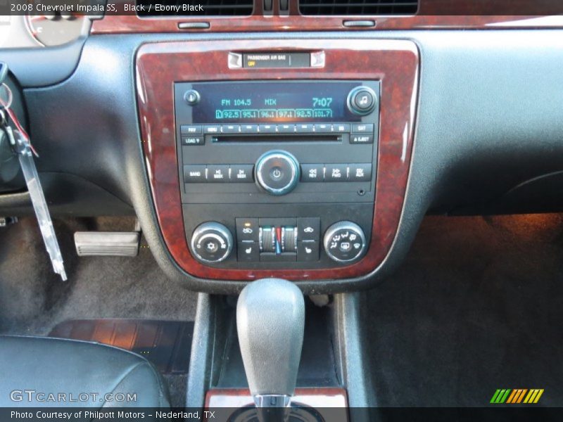 Black / Ebony Black 2008 Chevrolet Impala SS