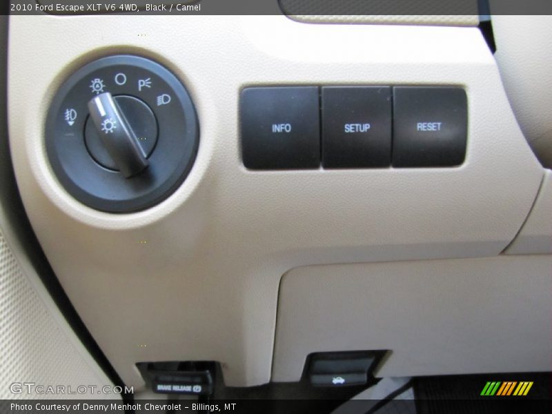 Black / Camel 2010 Ford Escape XLT V6 4WD