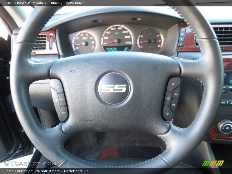 Black / Ebony Black 2008 Chevrolet Impala SS