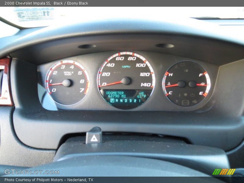 Black / Ebony Black 2008 Chevrolet Impala SS