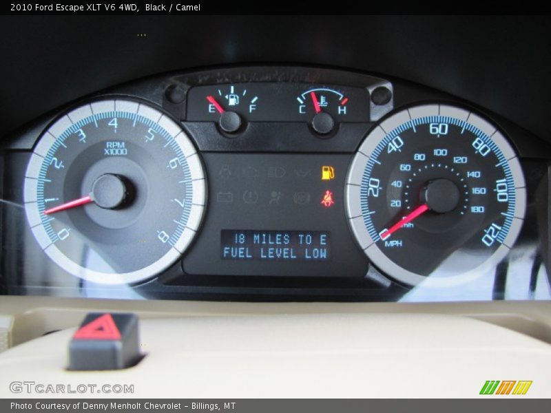 Black / Camel 2010 Ford Escape XLT V6 4WD
