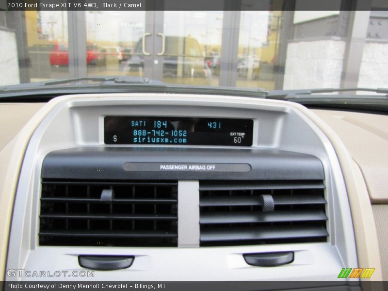 Black / Camel 2010 Ford Escape XLT V6 4WD