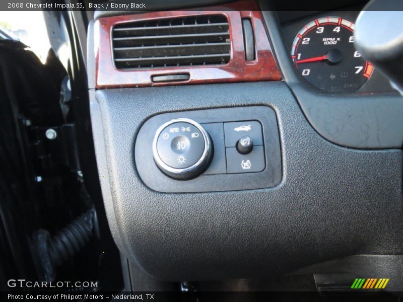 Black / Ebony Black 2008 Chevrolet Impala SS