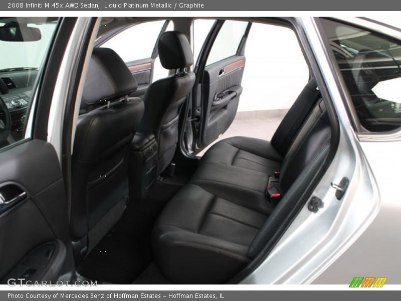 Liquid Platinum Metallic / Graphite 2008 Infiniti M 45x AWD Sedan