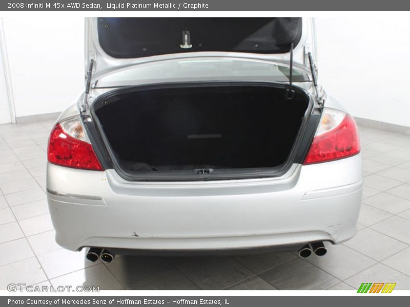 Liquid Platinum Metallic / Graphite 2008 Infiniti M 45x AWD Sedan