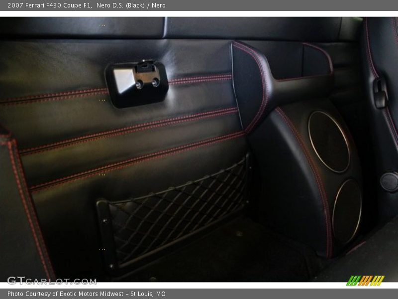  2007 F430 Coupe F1 Nero Interior