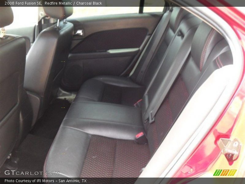 Redfire Metallic / Charcoal Black 2008 Ford Fusion SE