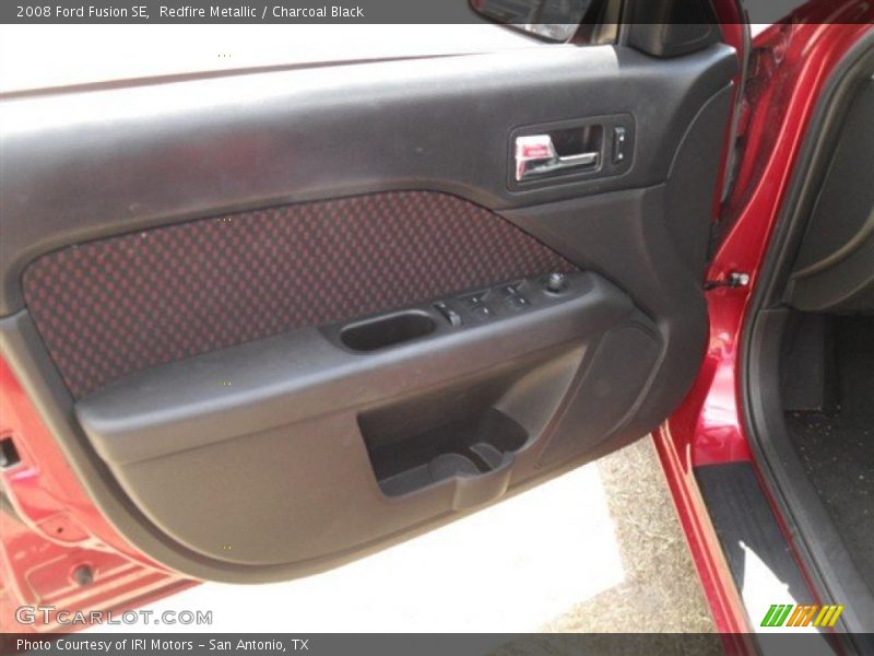 Redfire Metallic / Charcoal Black 2008 Ford Fusion SE