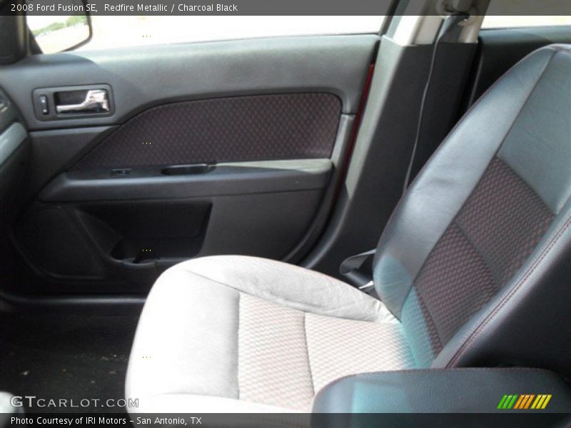 Redfire Metallic / Charcoal Black 2008 Ford Fusion SE