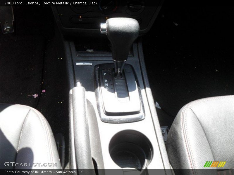 Redfire Metallic / Charcoal Black 2008 Ford Fusion SE