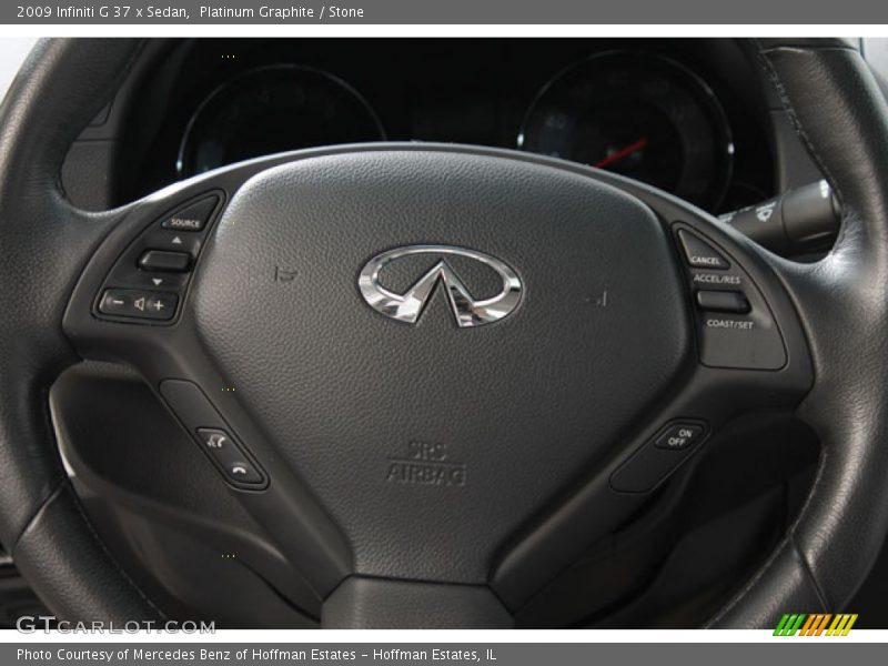 Platinum Graphite / Stone 2009 Infiniti G 37 x Sedan