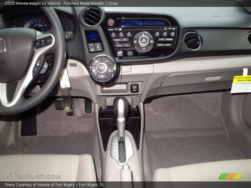 Dashboard of 2013 Insight LX Hybrid