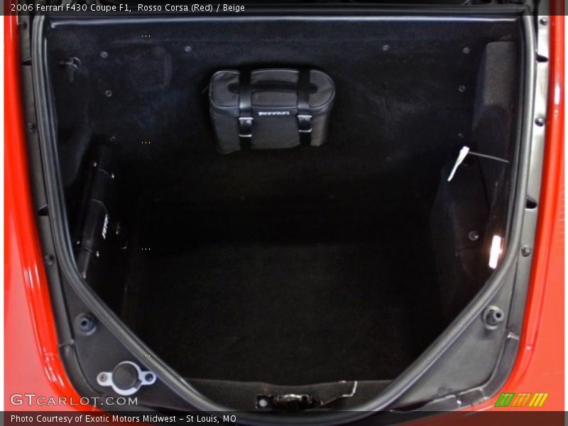  2006 F430 Coupe F1 Trunk