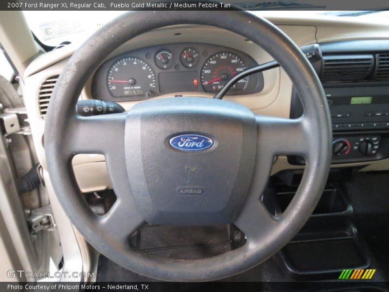  2007 Ranger XL Regular Cab Steering Wheel