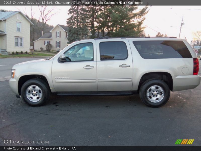  2013 Suburban LS 4x4 Champagne Silver Metallic
