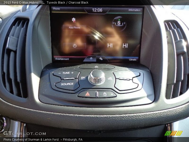 Controls of 2013 C-Max Hybrid SEL